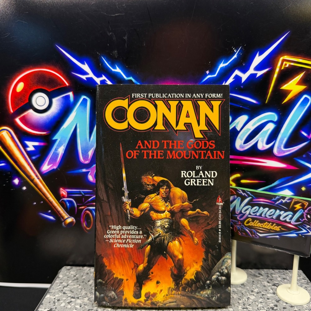 Conan and the Gods of the Mountain Roland Green First Edition Tor Paperback 1993